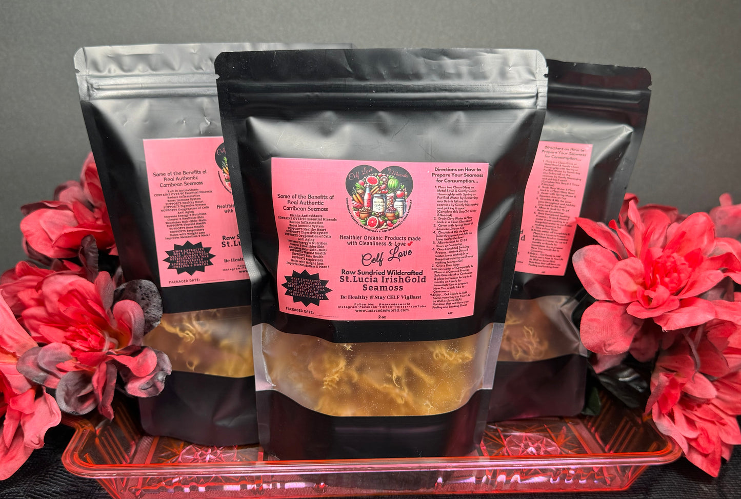 Celf Love Organics Raw Sea Moss